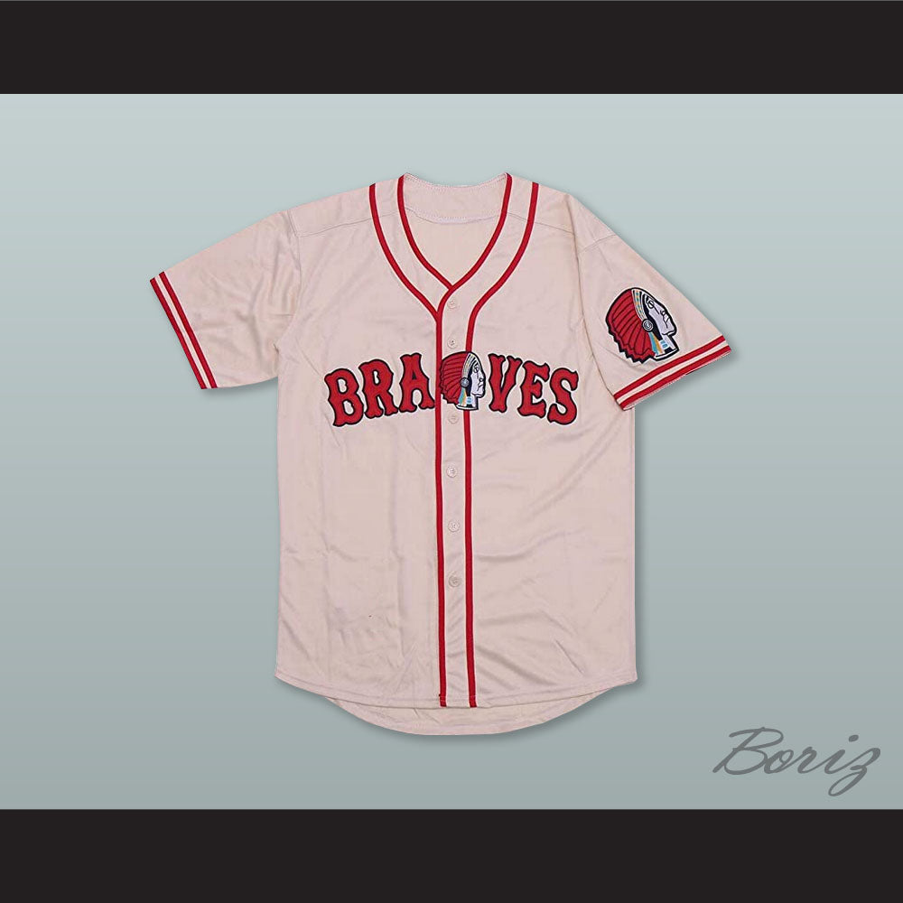 Babe Ruth 3 Boston Braves White Baseball Jersey