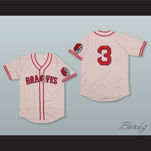Load image into Gallery viewer, Babe Ruth 3 Boston Braves White Baseball Jersey