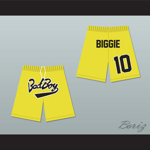 Biggie Smalls 10 Bad Boy Basketball Shorts