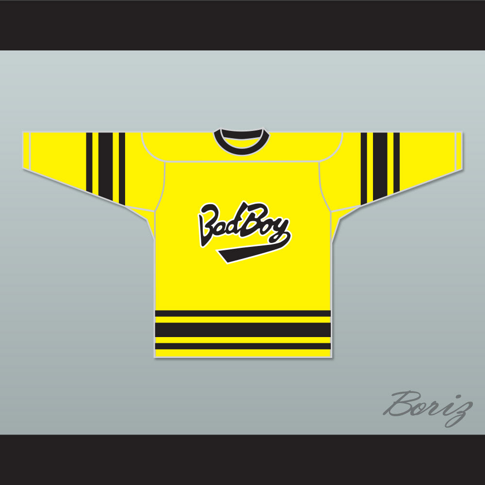 Notorious B.I.G. 97 Bad Boy Yellow Hockey Jersey