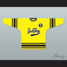Load image into Gallery viewer, Notorious B.I.G. 97 Bad Boy Yellow Hockey Jersey Includes Patch