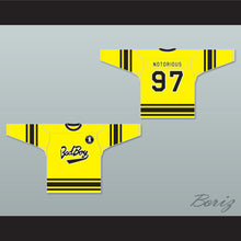Load image into Gallery viewer, Notorious B.I.G. 97 Bad Boy Yellow Hockey Jersey Includes Patch