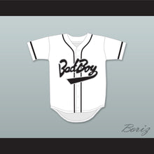 Load image into Gallery viewer, Biggie Smalls 10 Bad Boy White Baseball Jersey