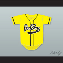 Load image into Gallery viewer, Biggie Smalls 10 Bad Boy Yellow Baseball Jersey