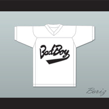 Load image into Gallery viewer, Biggie Smalls 10 Bad Boy White Football Jersey