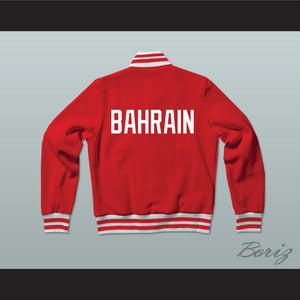 Bahrain Varsity Letterman Jacket-Style Sweatshirt