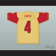Load image into Gallery viewer, Bailey Zappe 4 Victoria East High School Titans Old Gold Football Jersey 2
