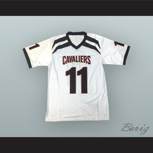 Baker Mayfield 11 Lake Travis High School Cavaliers White Football Jersey
