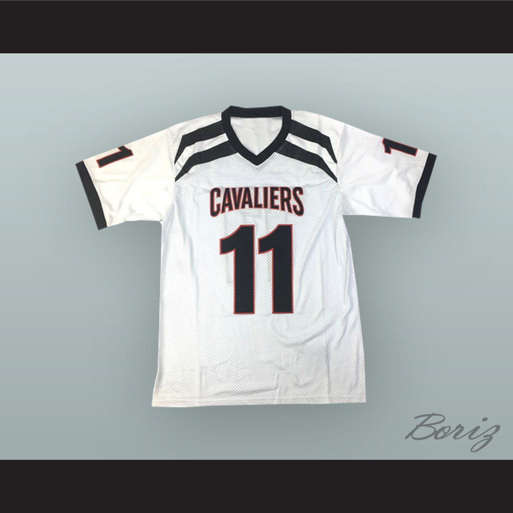 Baker Mayfield 11 Lake Travis High School Cavaliers White Football Jersey