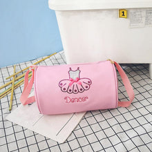 Load image into Gallery viewer, Ballet Dance Bags Pink Women Girls Ballet Sports Dance Girls Package Dance Backpack Baby Barrels Package Ballet Bag Handbag