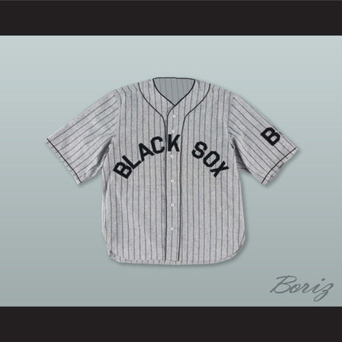 Baltimore Black Sox Negro League Gray Pinstriped Baseball Jersey