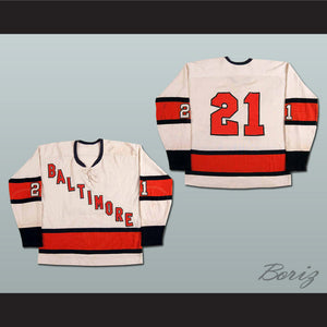 Baltimore Clippers White Hockey Jersey