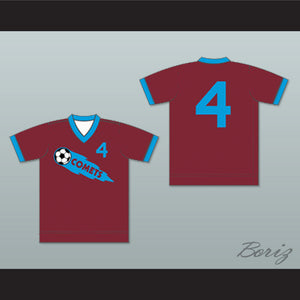 Baltimore Comets Maroon Football Soccer Jersey