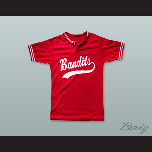 Bandits 18 Red Pullover Baseball Jersey
