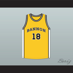 Scott Braddock 18 Bannon High School Basketball Jersey Jeepers Creepers 2