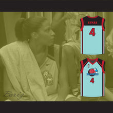 Load image into Gallery viewer, Nyman 4 Charlotte Banshees Home Basketball Jersey with WUBA Patch Juwanna Mann