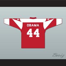 Load image into Gallery viewer, Barack Obama 44 USSA Red Hockey Jersey