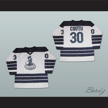 Load image into Gallery viewer, Richard Coutu 30 Cleveland Barons White Hockey Jersey