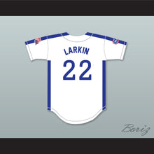 Load image into Gallery viewer, Barry Larkin 22 1984 USA Team White Button Down Baseball Jersey