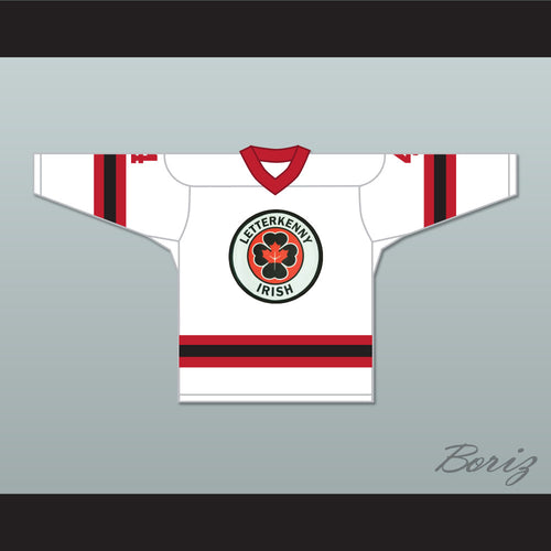 Barts 4 Letterkenny Irish White Alternate Hockey Jersey