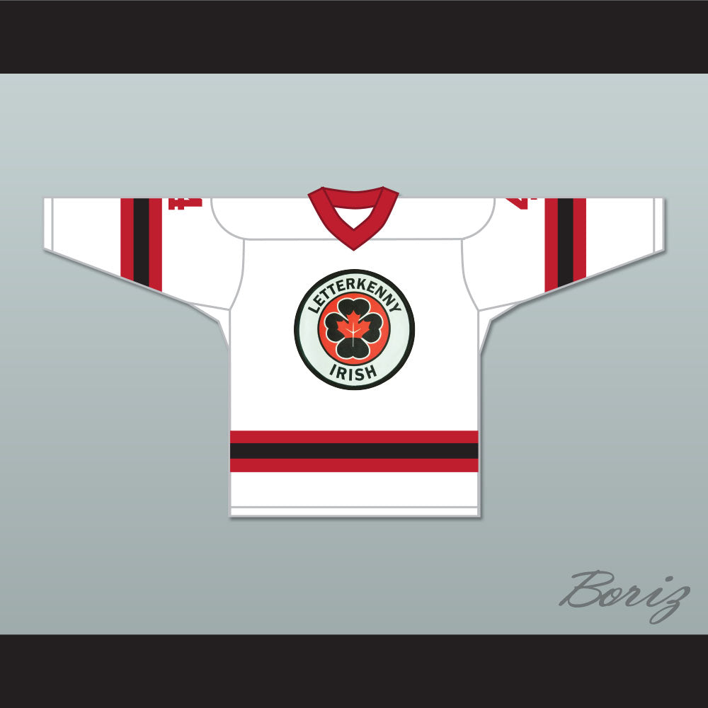 Barts 4 Letterkenny Irish White Alternate Hockey Jersey