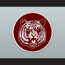 Load image into Gallery viewer, Bayside High School Tigers Maroon and White Lab Leather Varsity Letterman Jacket