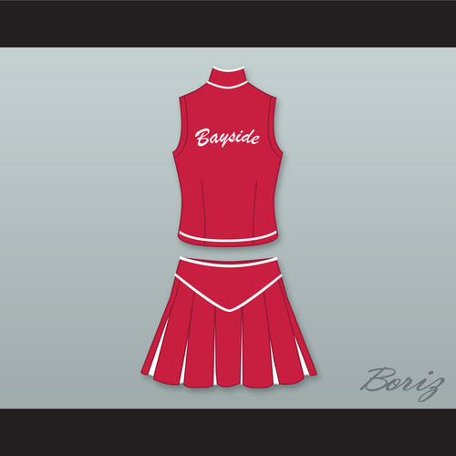 Kelly Kapowski Bayside Tigers High School Cheerleader Uniform Saved By The Bell