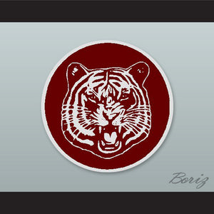 Saved By The Bell Bayside Tigers High School Silver Basketball Shorts Includes Tiger Patch