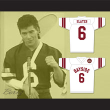 Load image into Gallery viewer, AC Slater 6 Bayside Tigers High School White Football Jersey Includes Tiger Patch