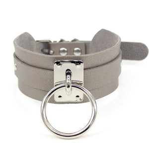 Bdsm Collar Fetish Pu Leather Female Sex Slave Collar Necklace Bdsm Bondage Sex Toys for Woman Restraints Choker Punk Night Club