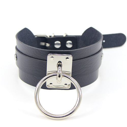 Bdsm Collar Fetish Pu Leather Female Sex Slave Collar Necklace Bdsm Bondage Sex Toys for Woman Restraints Choker Punk Night Club