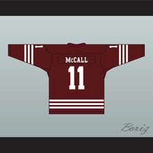 Load image into Gallery viewer, Scott McCall 11 Beacon Hills Cyclones Hockey Jersey Teen Wolf TV Series Maroon