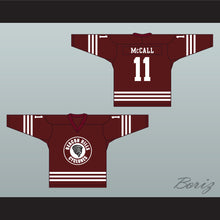 Load image into Gallery viewer, Scott McCall 11 Beacon Hills Cyclones Hockey Jersey Teen Wolf TV Series Maroon