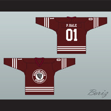 Load image into Gallery viewer, Peter Hale 01 Beacon Hills Cyclones Hockey Jersey Teen Wolf TV Maroon