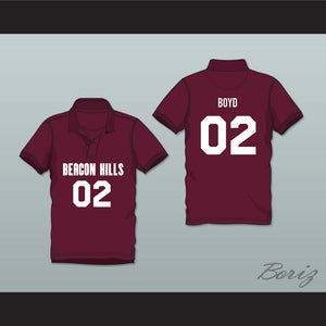 Vernon Boyd 02 Beacon Hills Cyclones Polo Shirt Teen Wolf