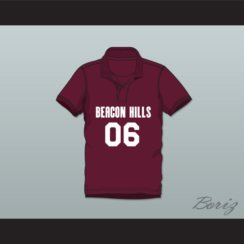 Danny Mahealani 06 Beacon Hills Cyclones Polo Shirt Teen Wolf