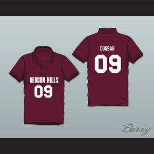 Liam Dunbar 09 Beacon Hills Cyclones Polo Shirt Teen Wolf