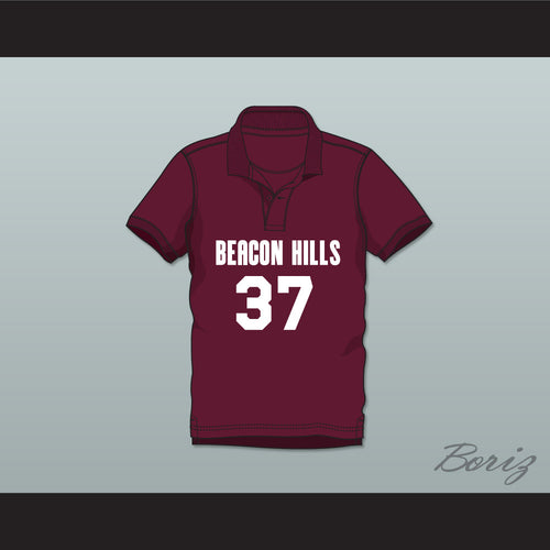 Jackson Whittemore 37 Beacon Hills Cyclones Polo Shirt Teen Wolf