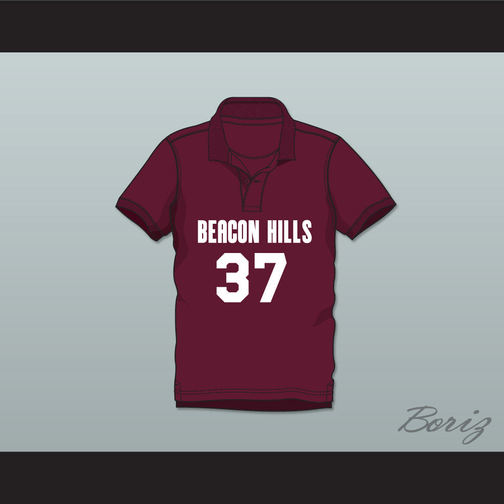 Jackson Whittemore 37 Beacon Hills Cyclones Polo Shirt Teen Wolf