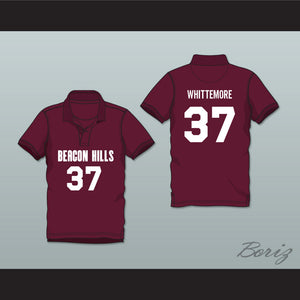 Jackson Whittemore 37 Beacon Hills Cyclones Polo Shirt Teen Wolf