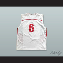 Load image into Gallery viewer, Belarus 6 White Basketball Jersey