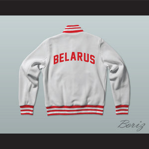 Belarus Varsity Letterman Jacket-Style Sweatshirt