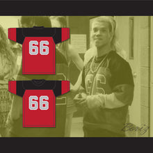 Load image into Gallery viewer, Ben Fector 66 Blackfoot High School Red Football Jersey 1