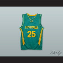 Load image into Gallery viewer, Ben Simmons 25 Australia National Team Green Basketball Jersey