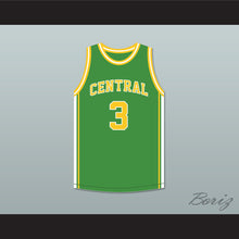 Load image into Gallery viewer, Ben Wallace 3 Central High School Hayneville Lions Green Basketball Jersey