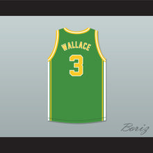 Load image into Gallery viewer, Ben Wallace 3 Central High School Hayneville Lions Green Basketball Jersey