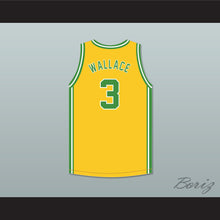 Load image into Gallery viewer, Ben Wallace 3 Central High School Hayneville Lions Yellow Basketball Jersey