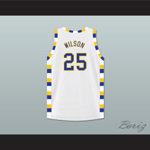 Load image into Gallery viewer, Ben Wilson 25 Simeon Career Academy Wolverines White Basketball Jersey 3