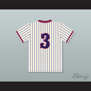 Joe Gnoffo Marcus Ellwood 3 Benchwarmers Pinstriped Baseball Jersey