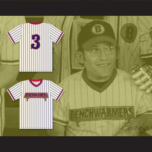 Joe Gnoffo Marcus Ellwood 3 Benchwarmers Pinstriped Baseball Jersey